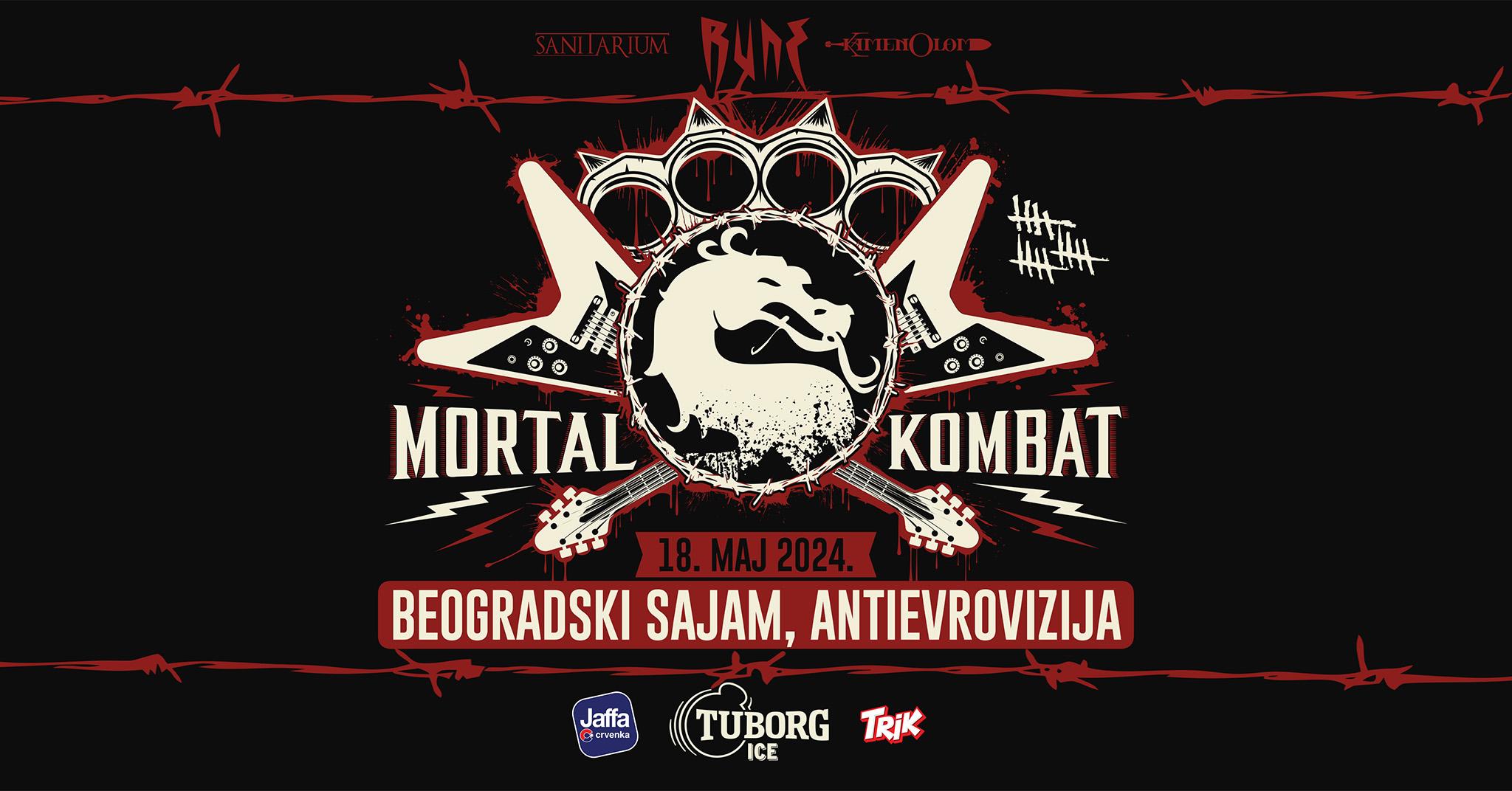Flajer za Mortal Kombat: Antievrovizijski koncert