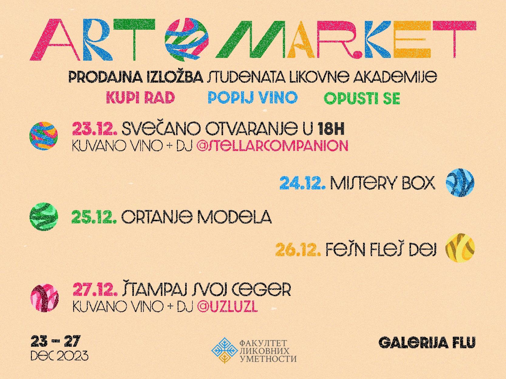 Flajer za Art Market