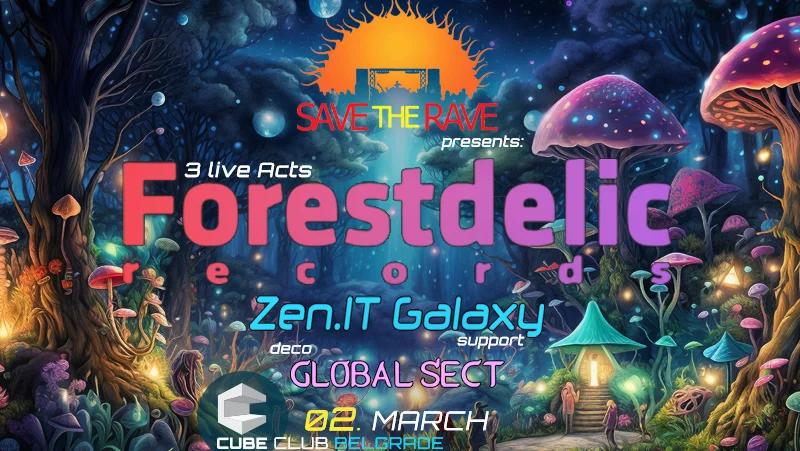 Slika za Save the rave presents: Forestdelic Records