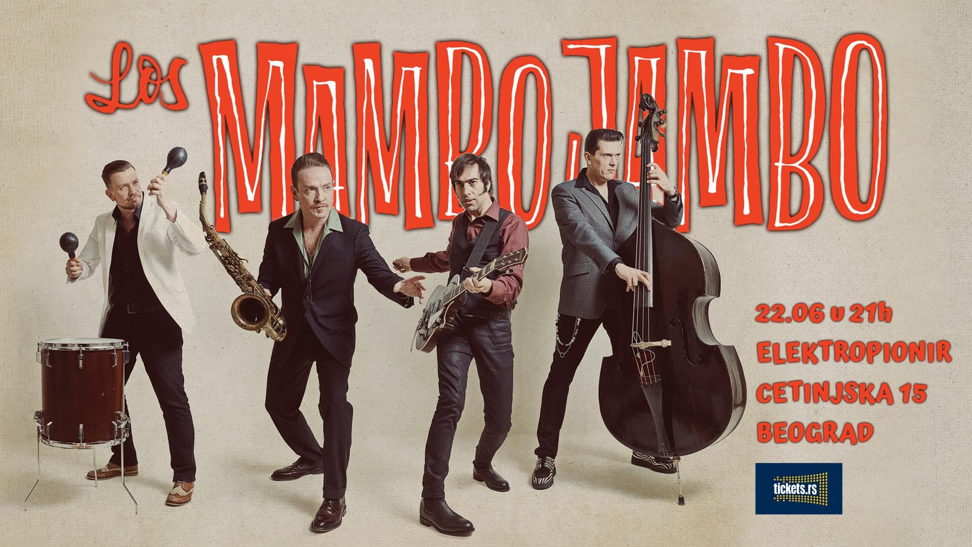 Flajer za Los Mambo Jambo (ESP)