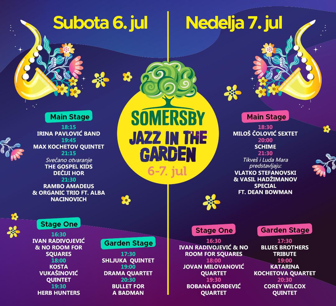 Flajer za Jazz in the Garden