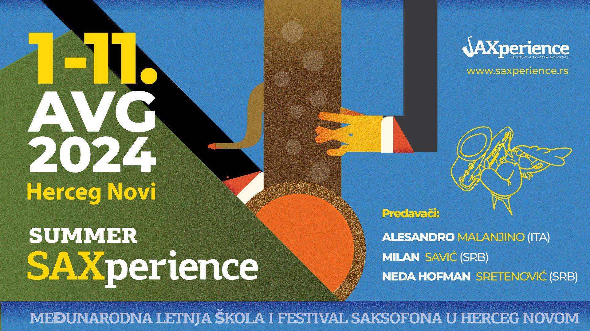 Slika za Festival saksofona Summer SAXperience 2024