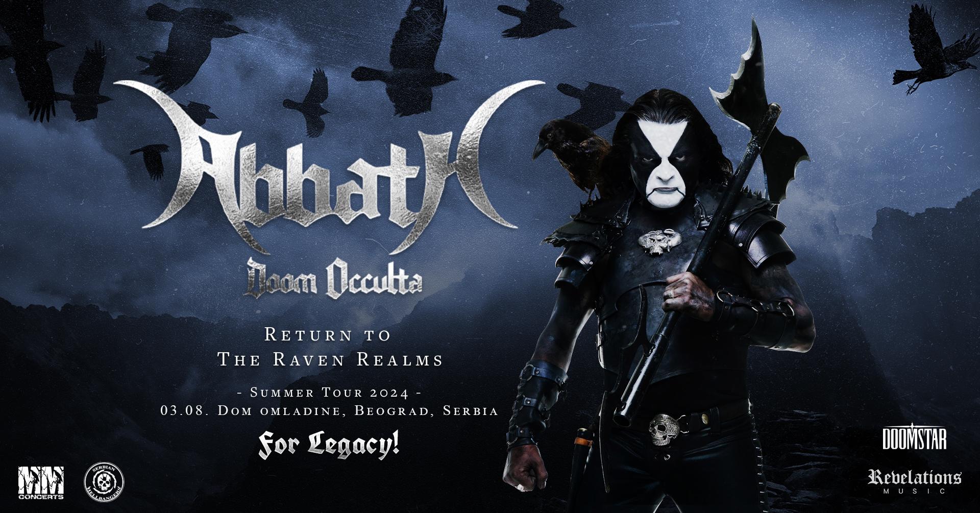 Flajer za ABBATH Doom Occulta (NOR)