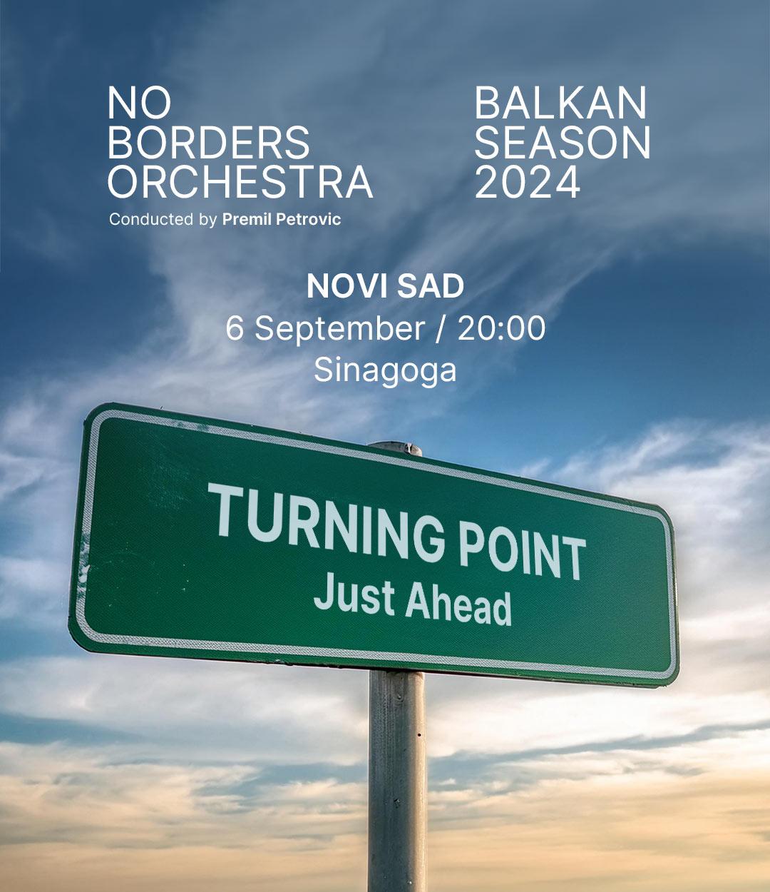 Flajer za No Borders Orchestra