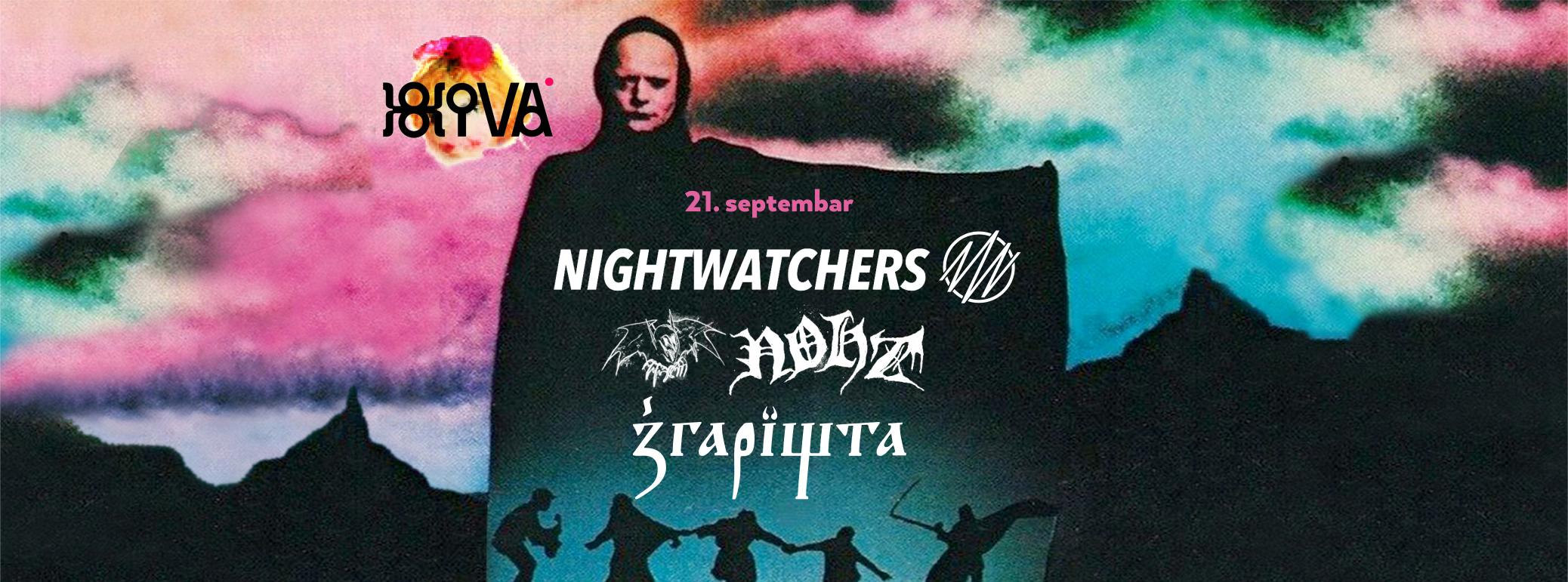 Slika za Nightwatchers (FR) + Nohz (FR) + Zgarišta