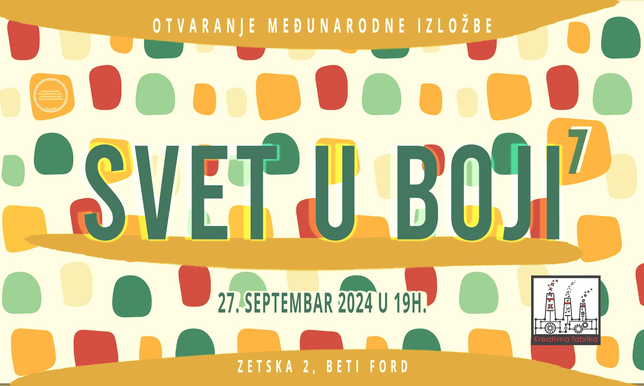 Flajer za Svet u boji