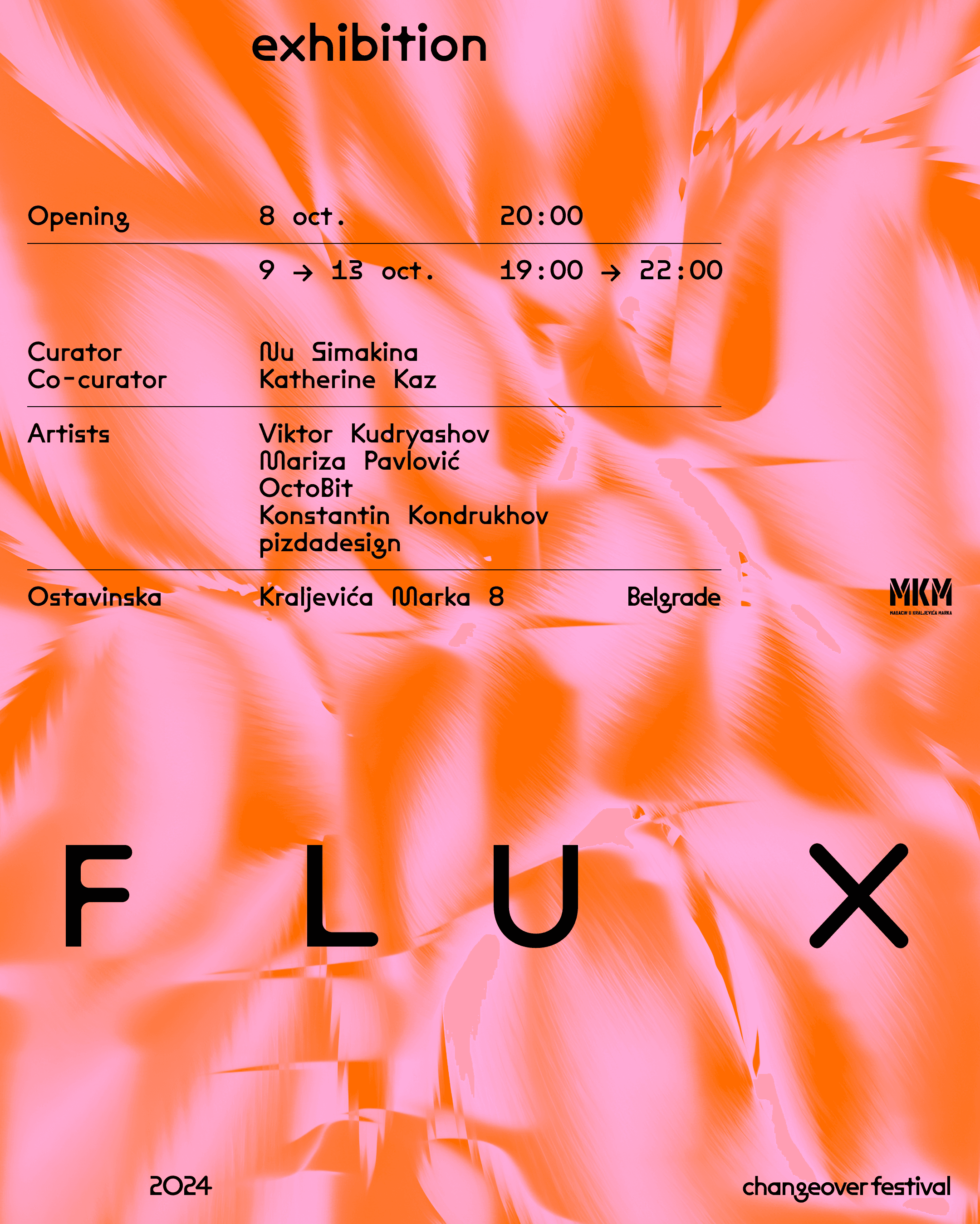 Slika za Changeover festival: Izložba „Flux”
