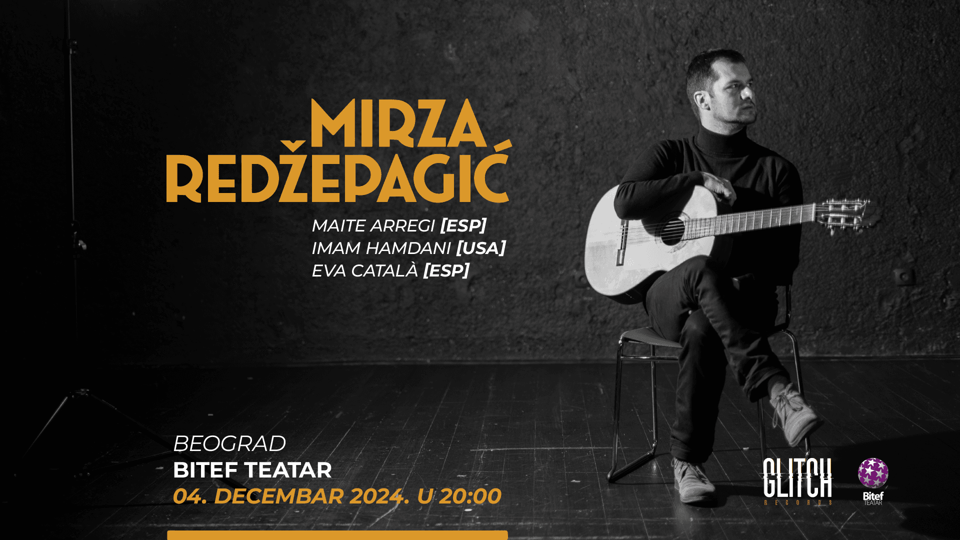 Flajer za Mirza Redžepagić (BIH)