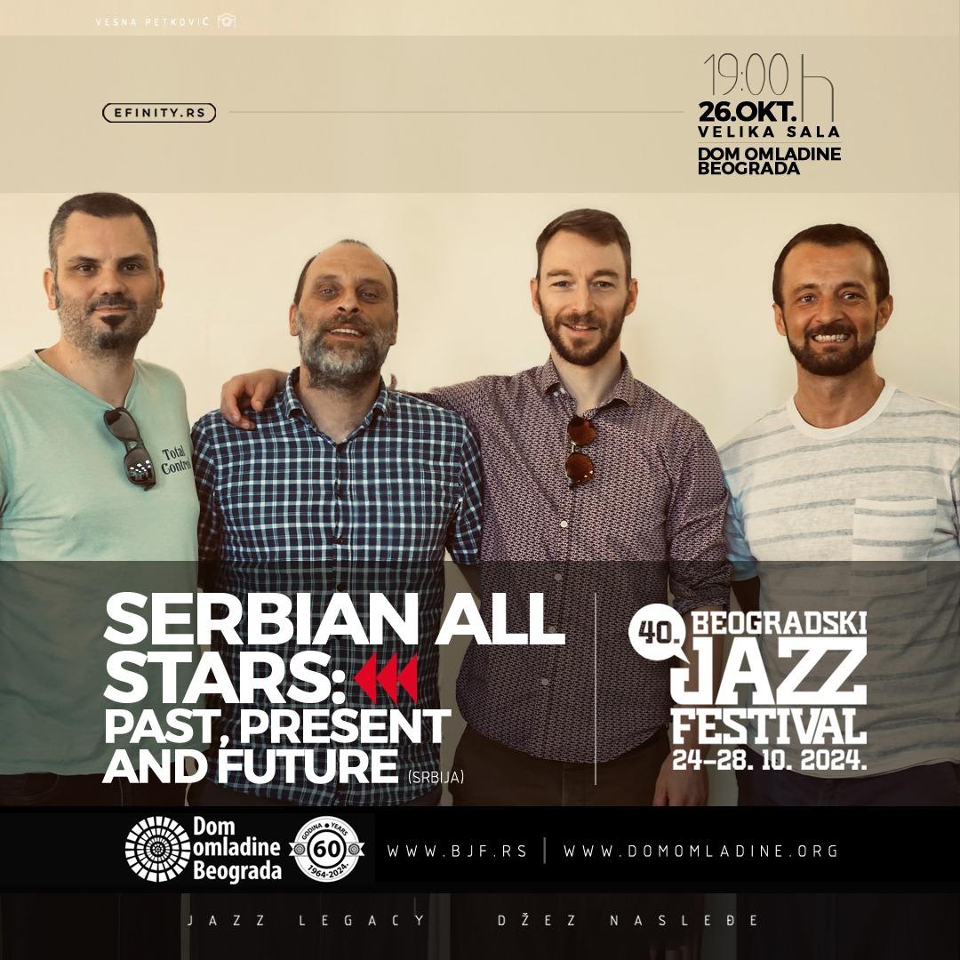 Slika za 40. Beogradski džez festival: Serbian All Stars