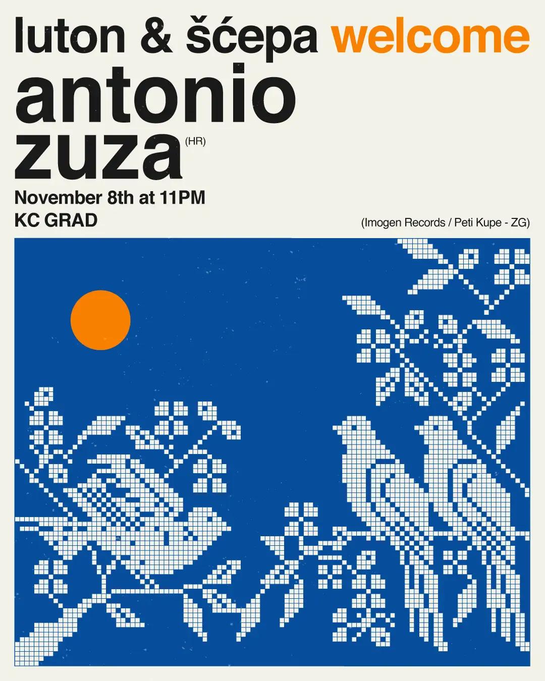 Slika za Luton & Šćepa welcome: Antonio Zuza (HR)