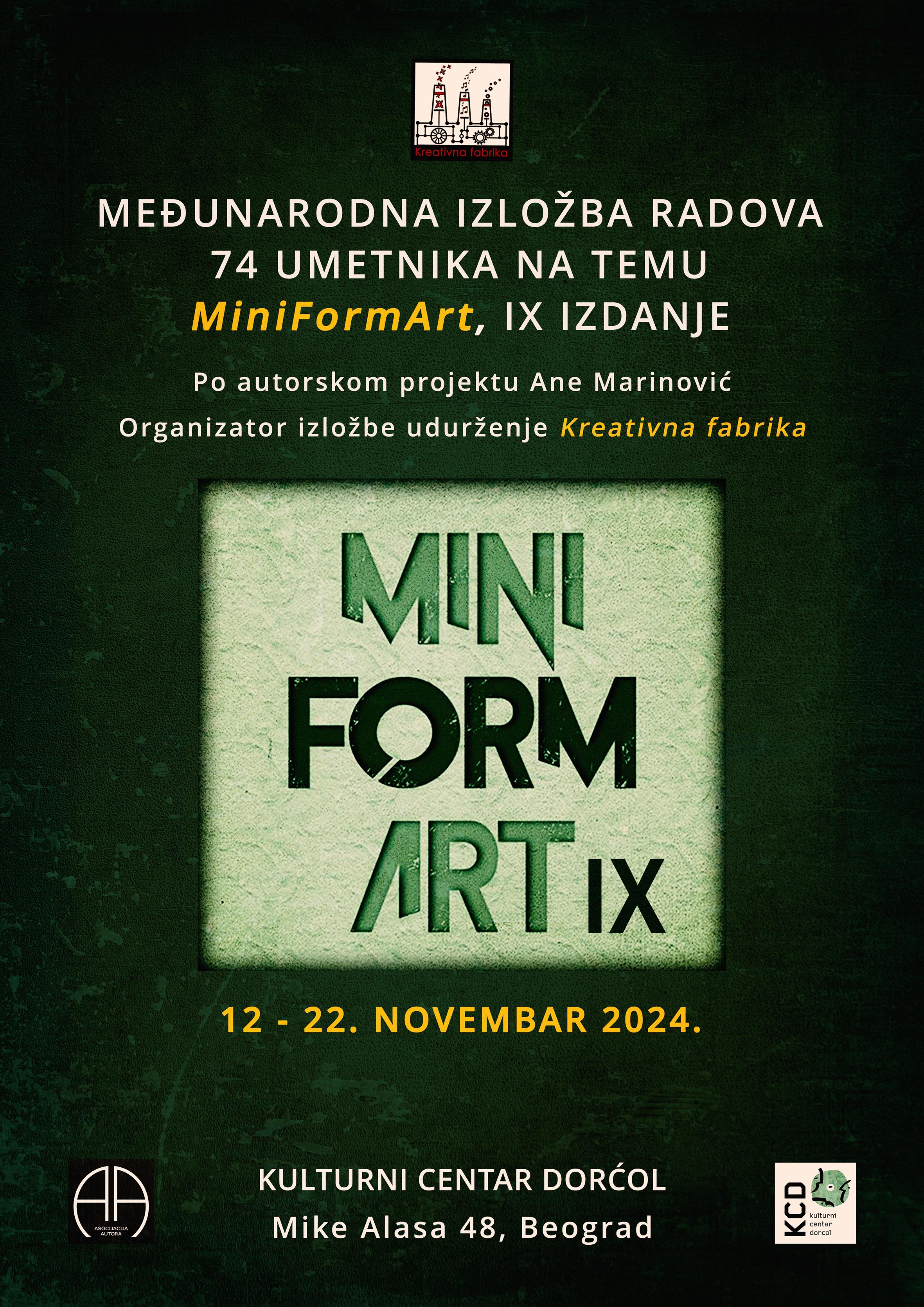 Flajer za MiniFormArt