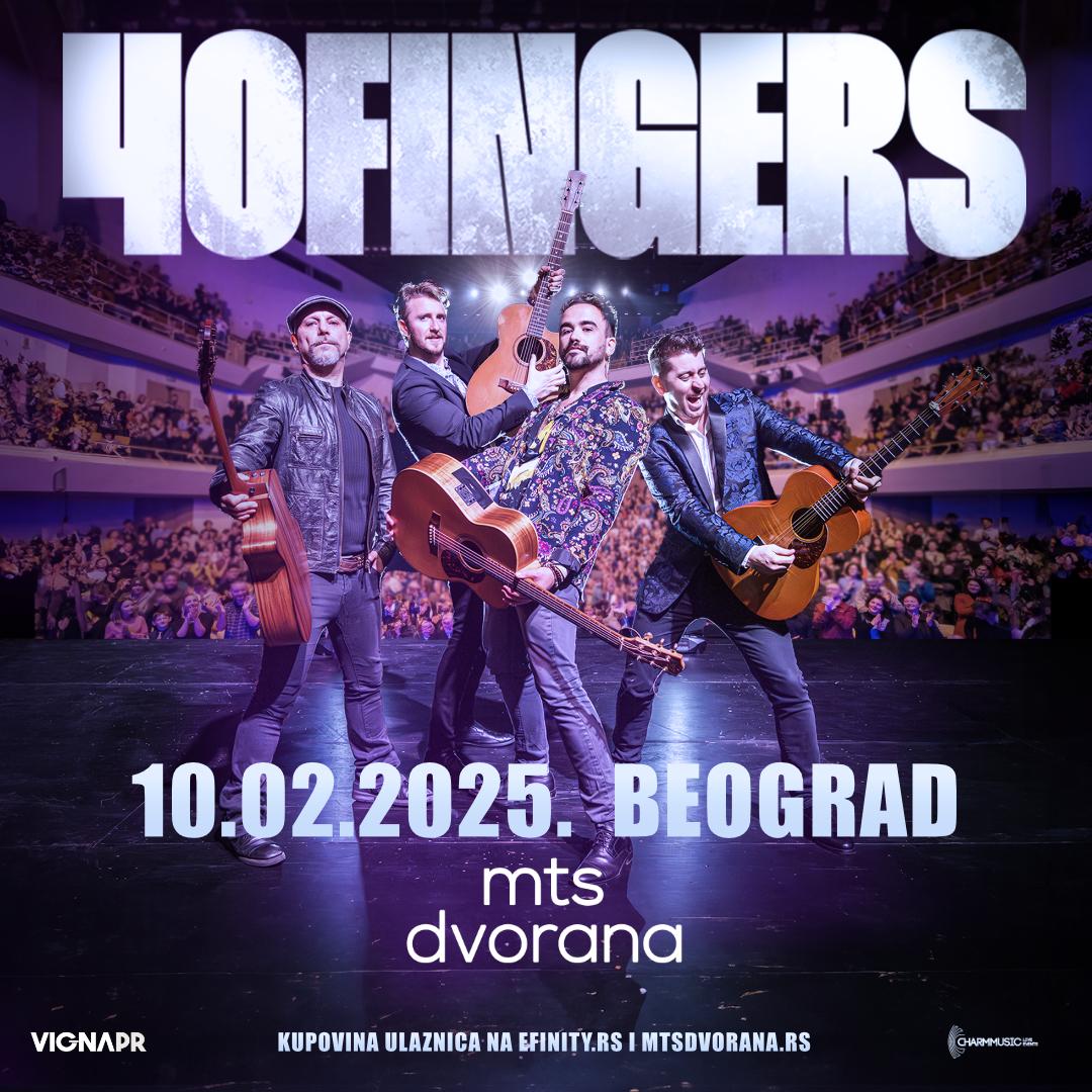 Flajer za 40 Fingers (ITA)