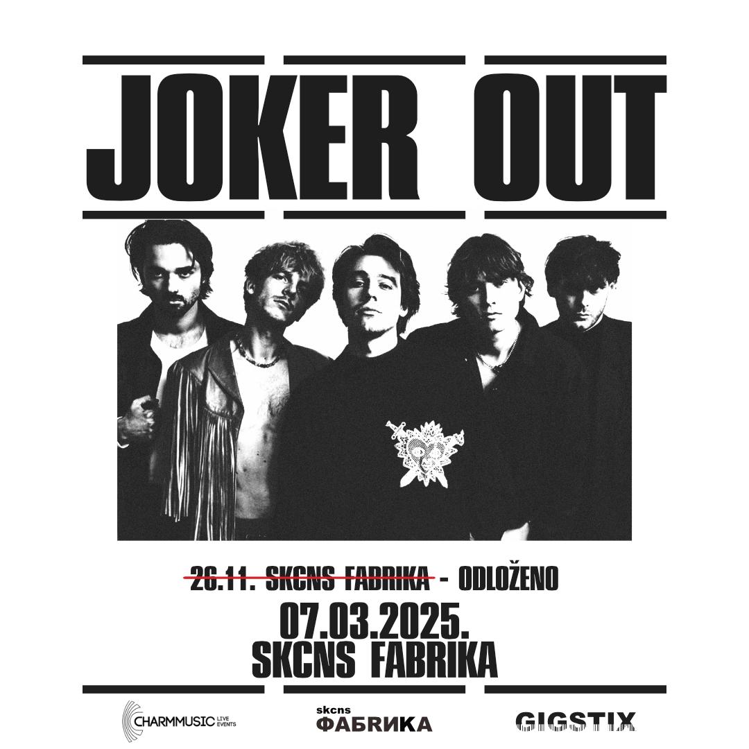Flajer za Joker Out (SLO)