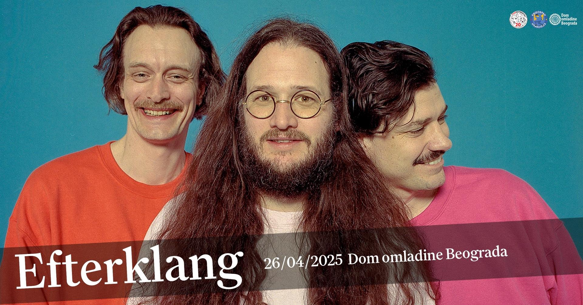 Flajer za Efterklang (DNK)