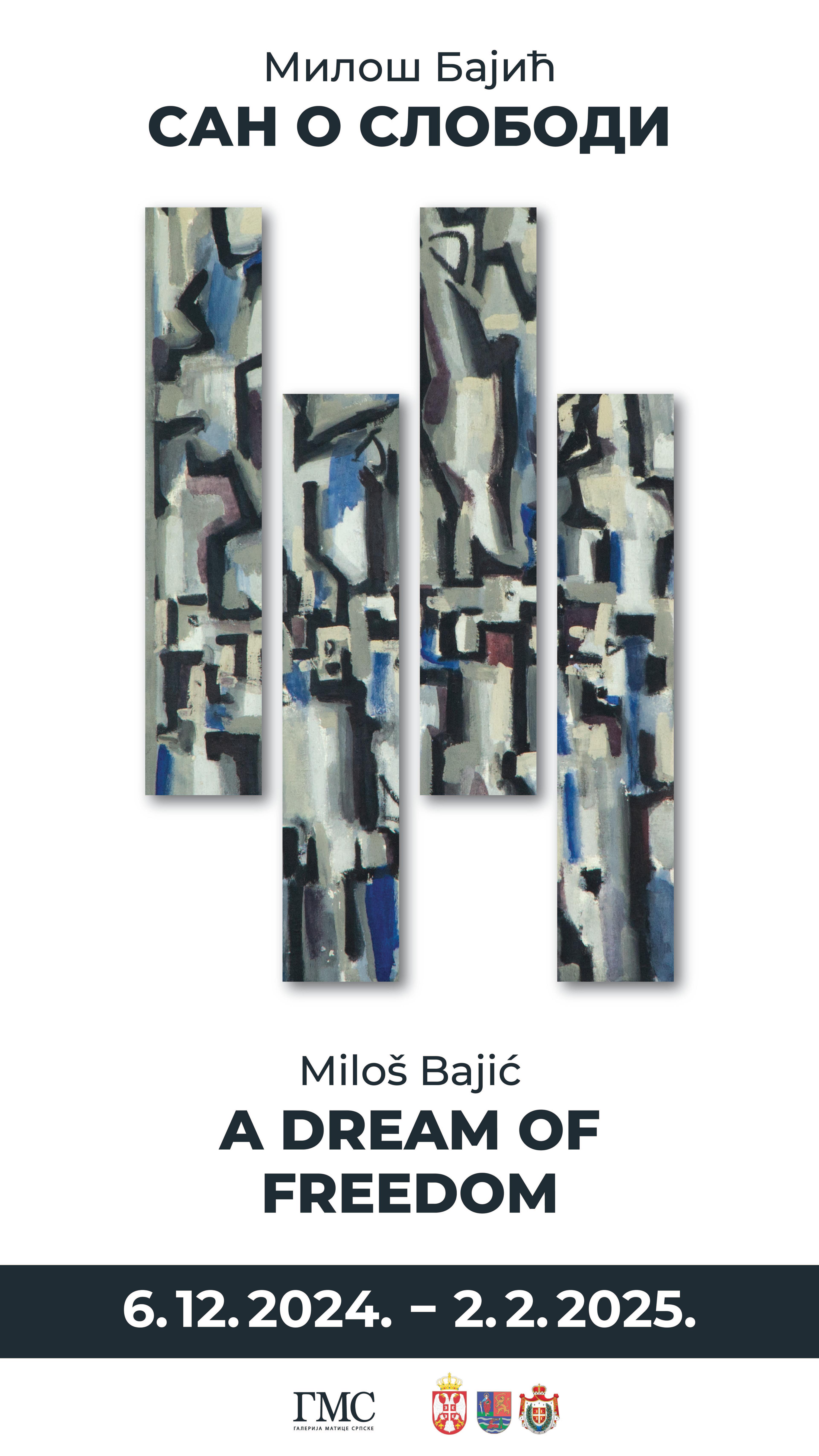 Flajer za San o slobodi: Miloš Bajić