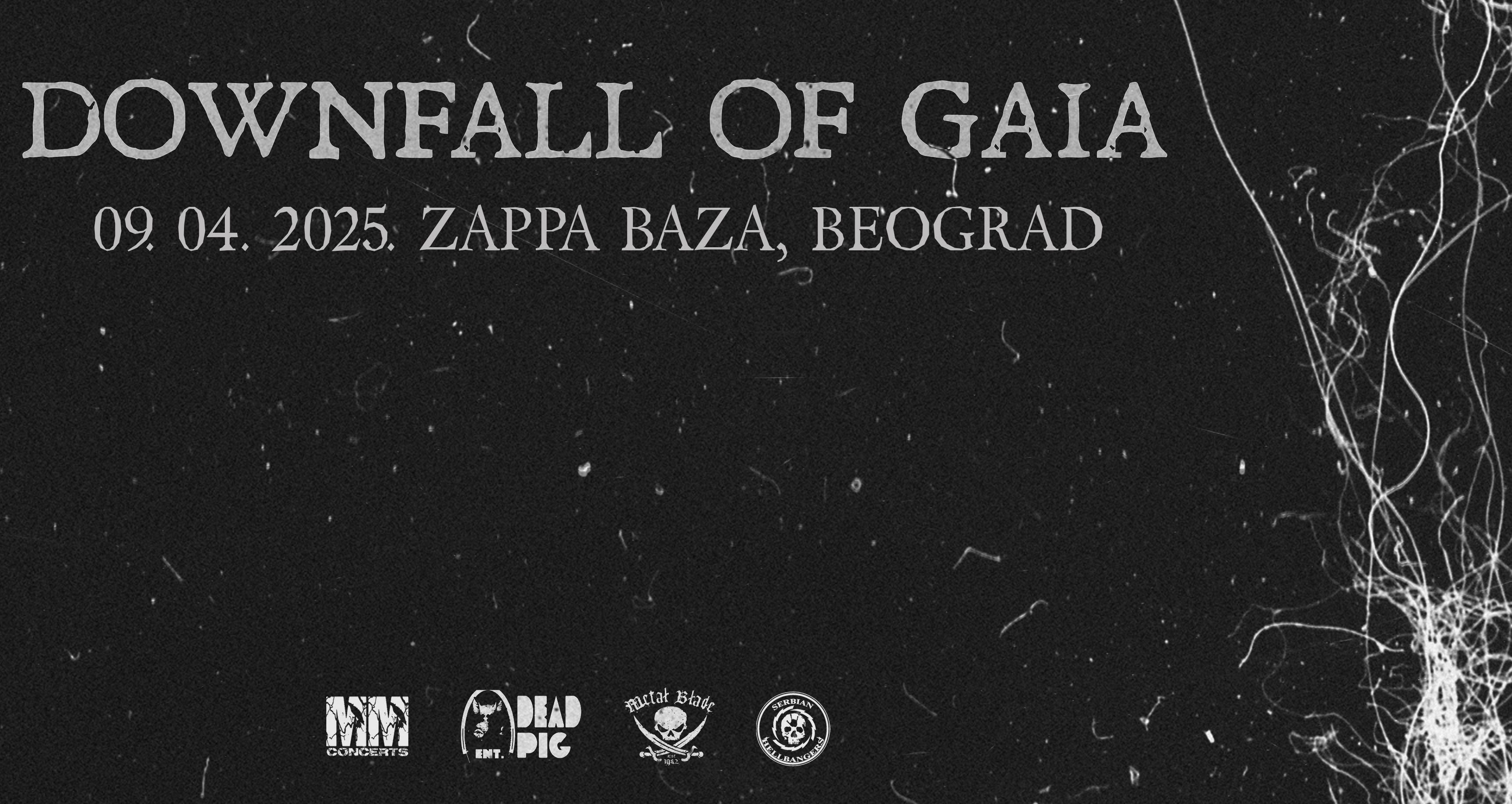 Flajer za Downfall of Gaia (GER)
