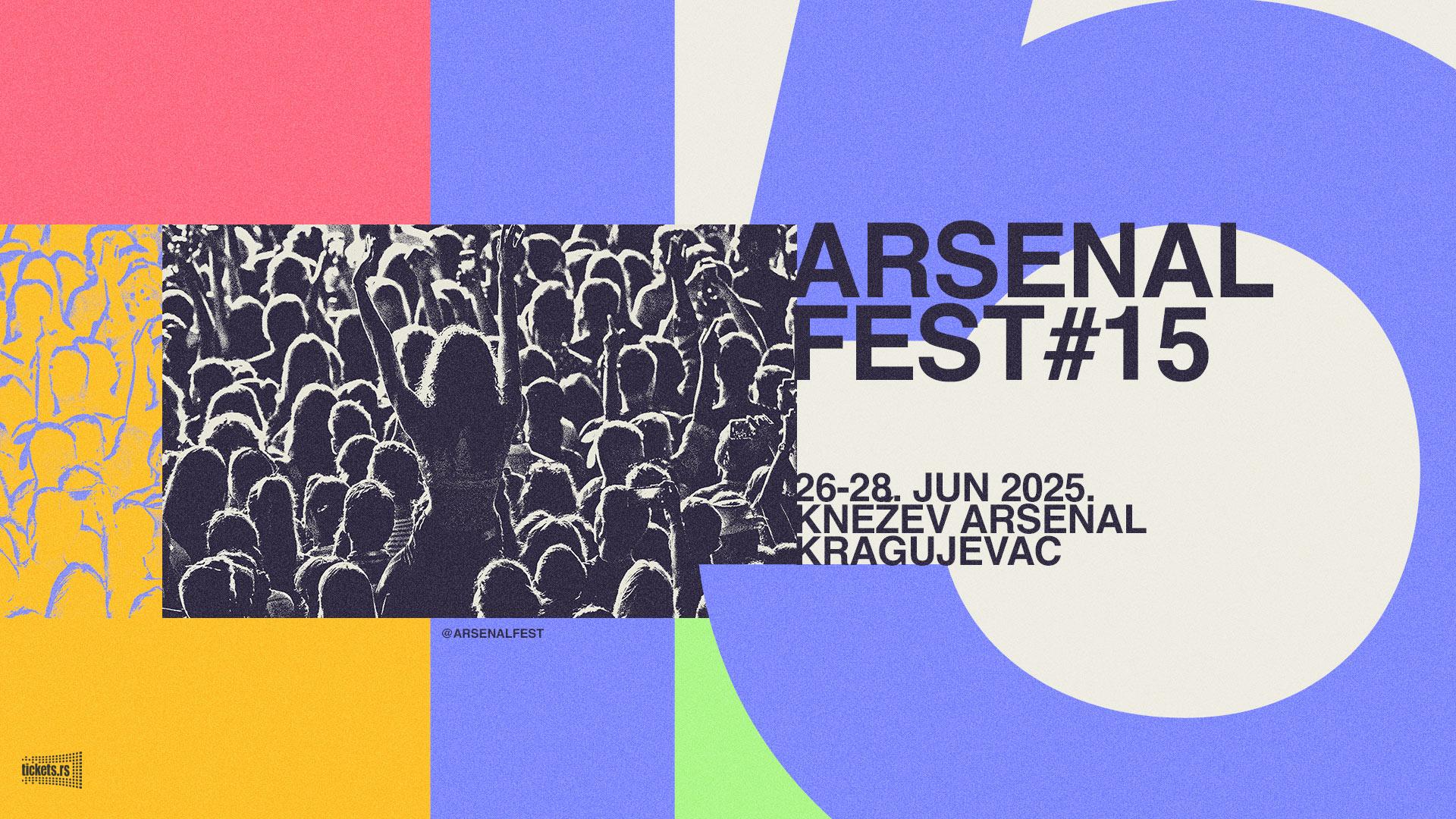 Flajer za Arsenal fest 2025