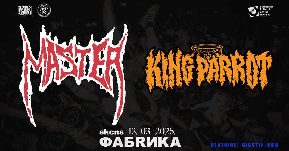 Flajer za Master (USA) i King Parrot (AUS)