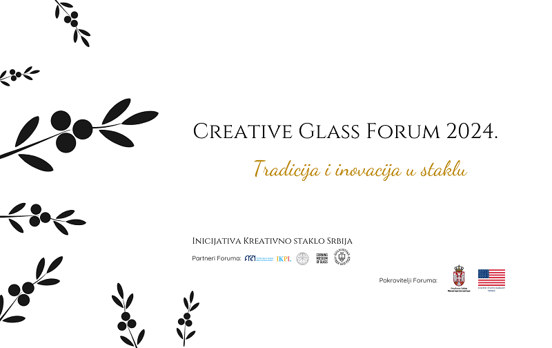 Flajer za Forum kreativno staklo