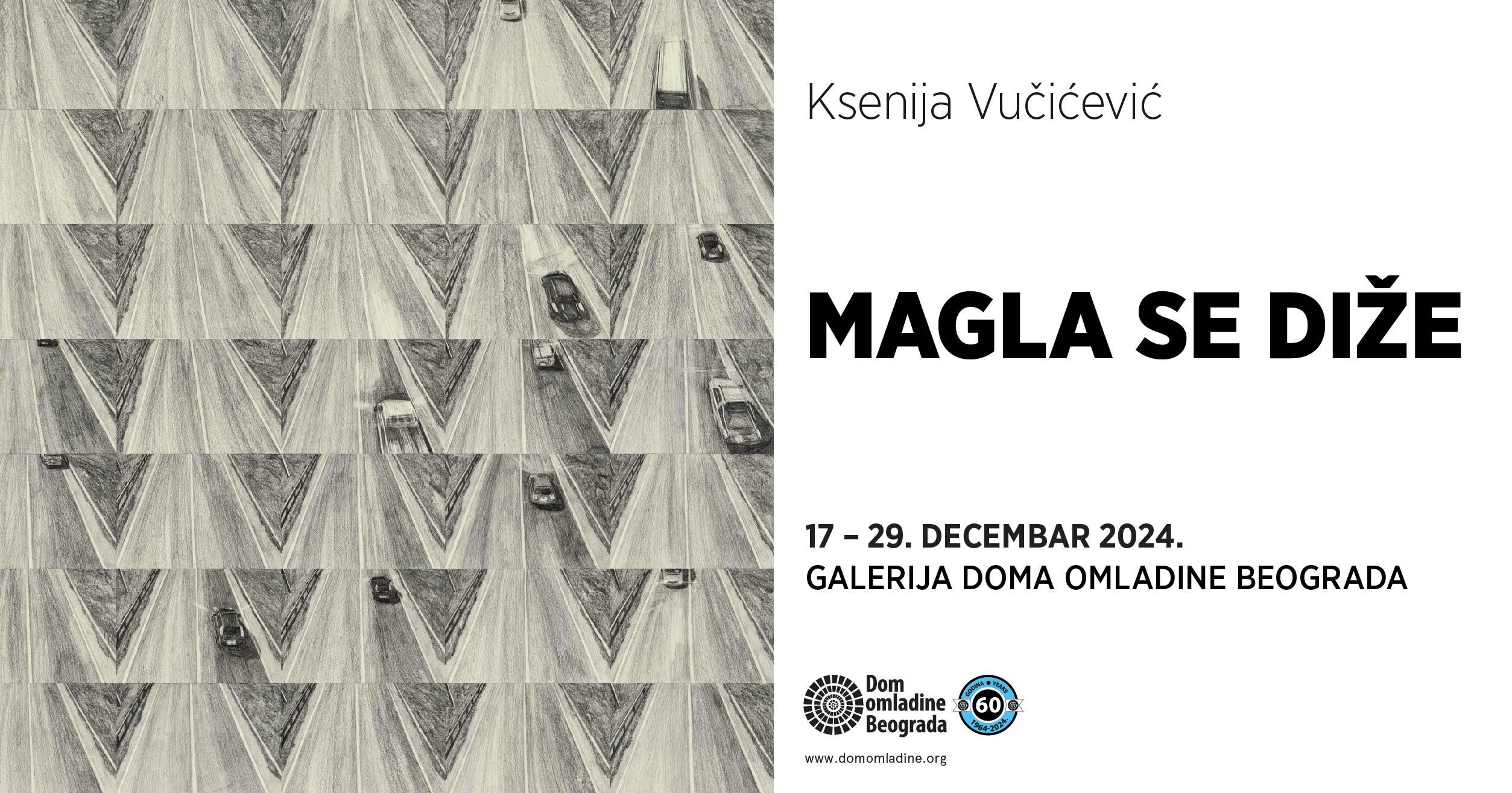 Flajer za Magla se diže: Ksenija Vučićević