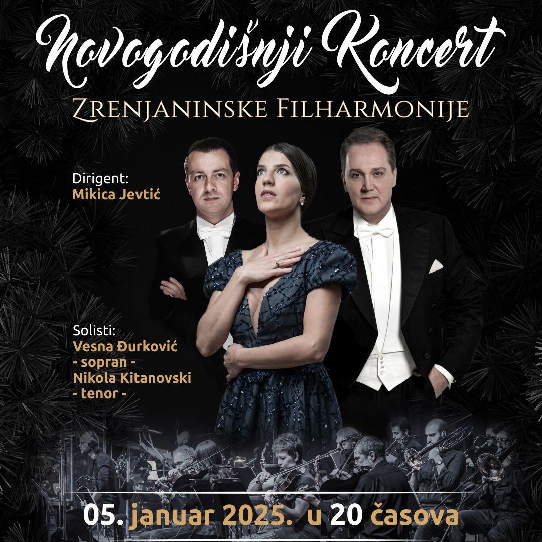 Slika za Novogodišnji koncert Zrenjaninske filharmonije