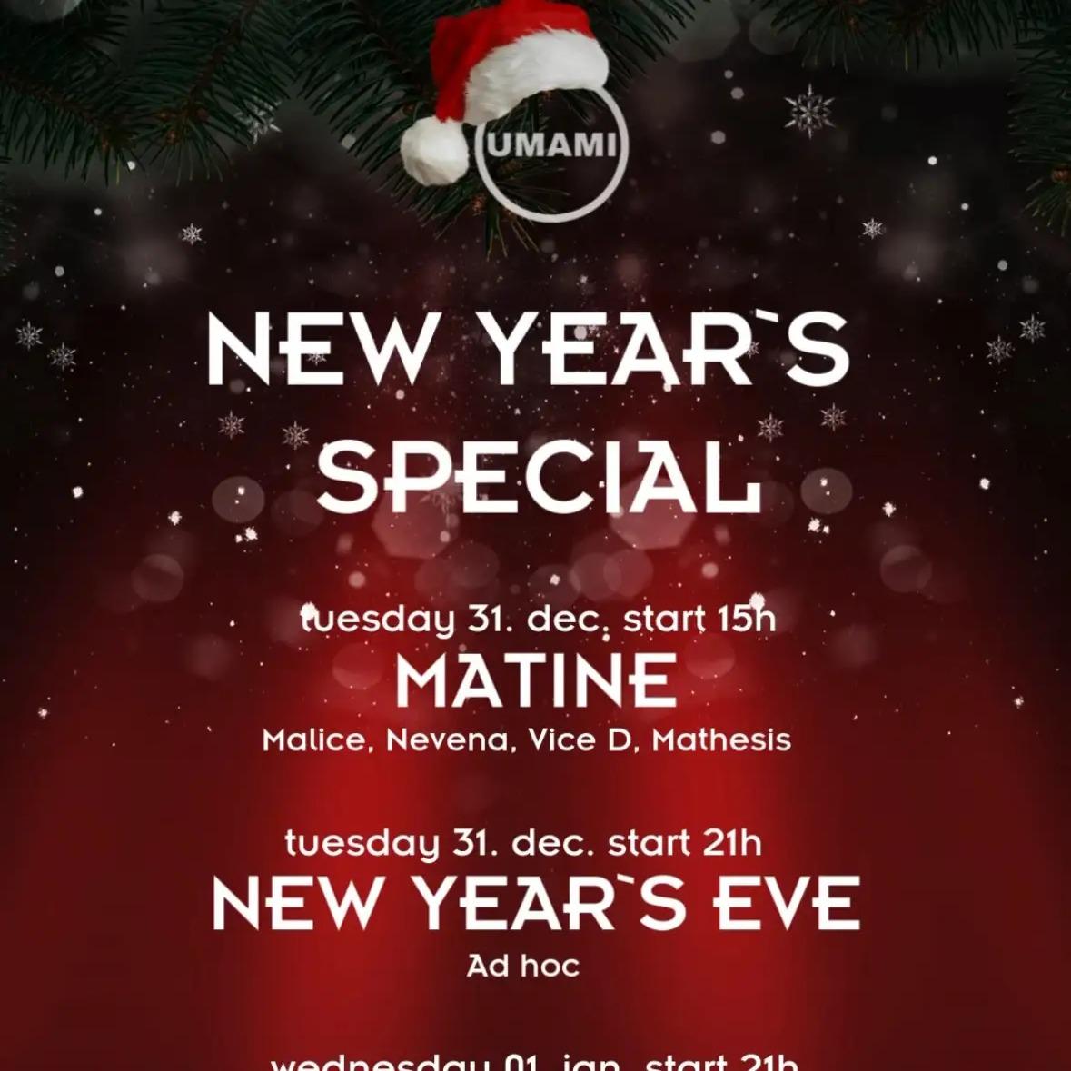 Slika za NYE matinée at Umami