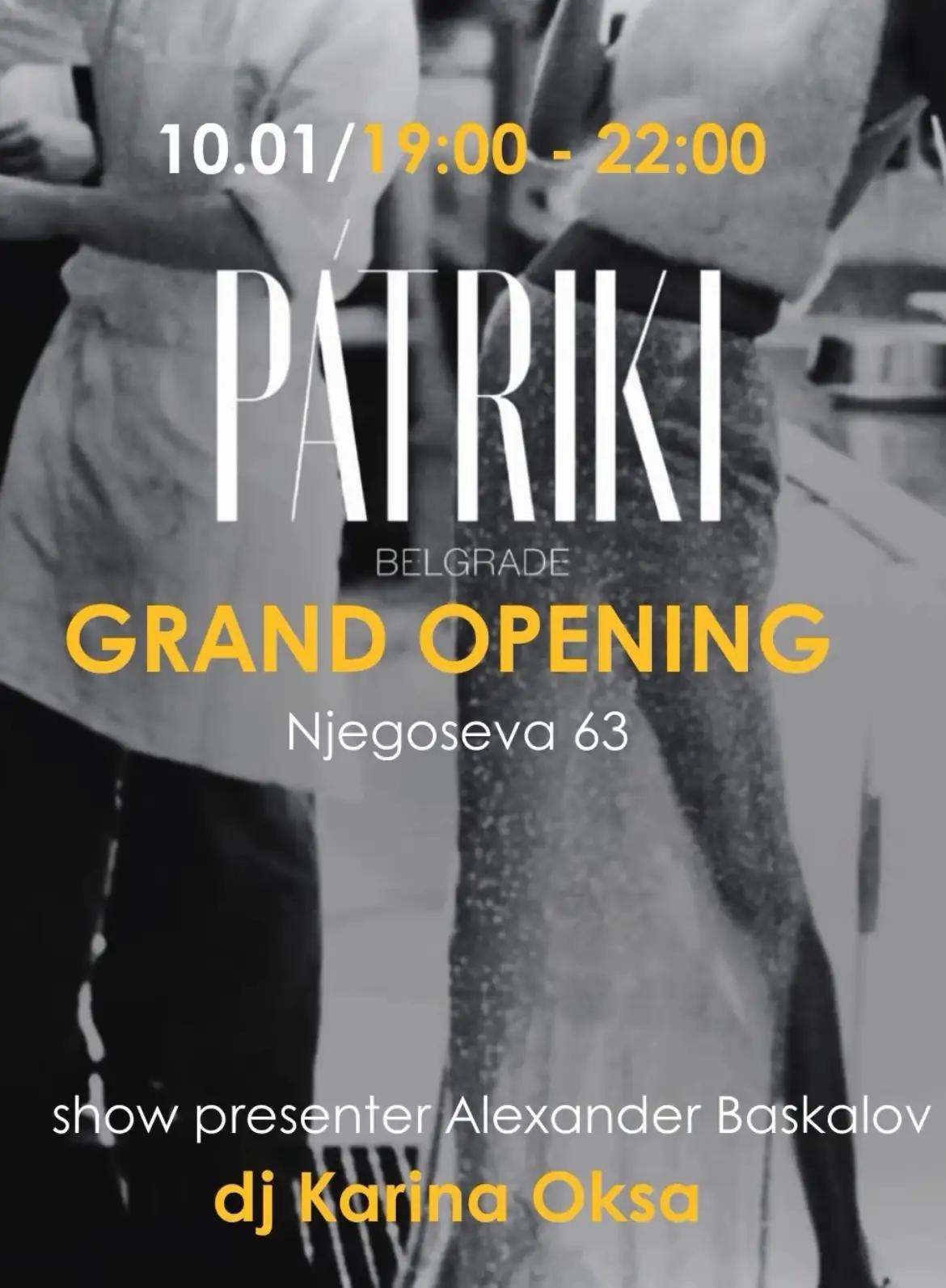 Slika za Patriki Grand Opening