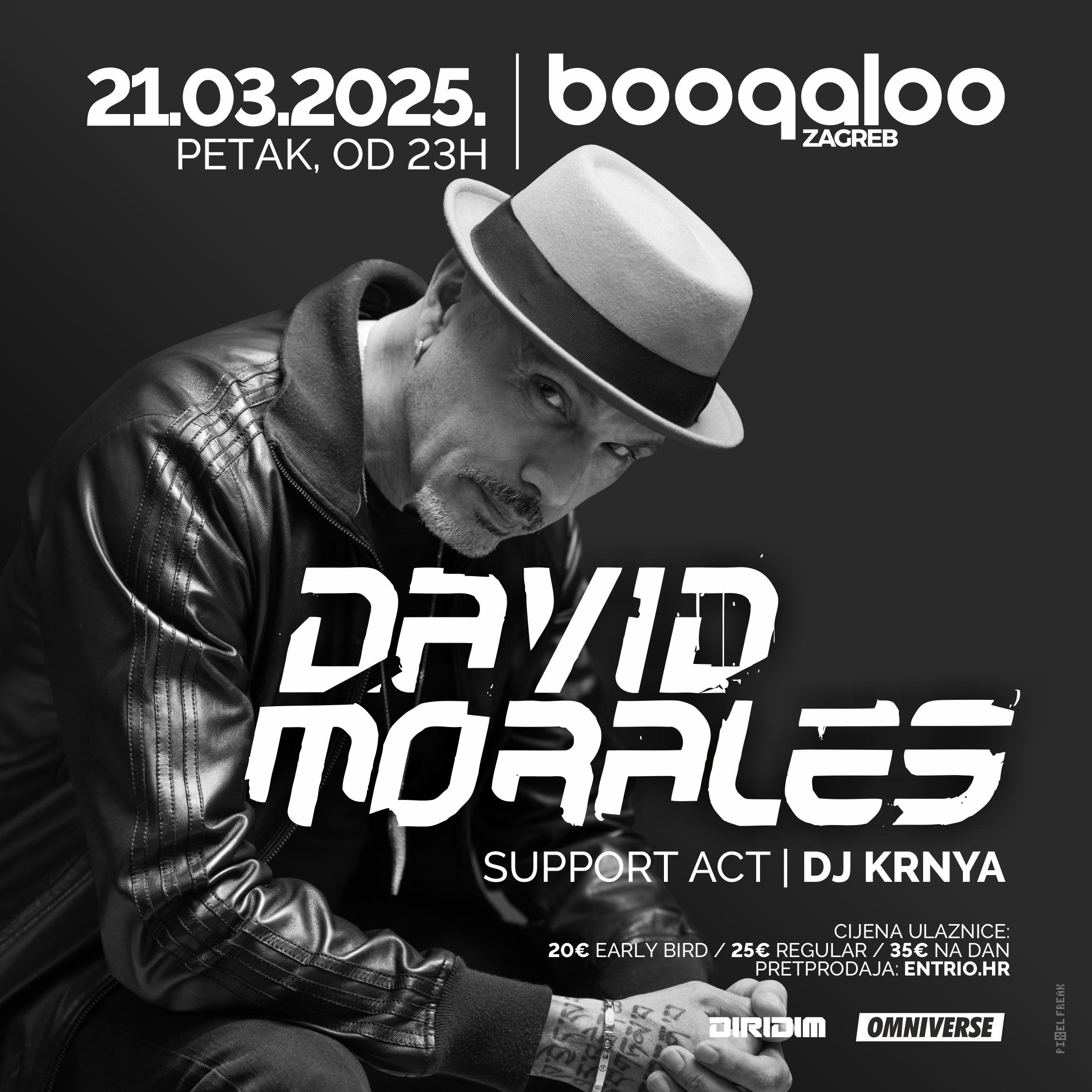 Flajer za David Morales (USA)