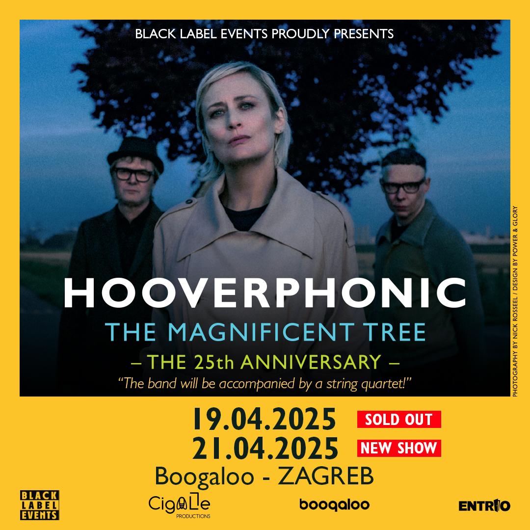 Flajer za Hooverphonic (BEL)