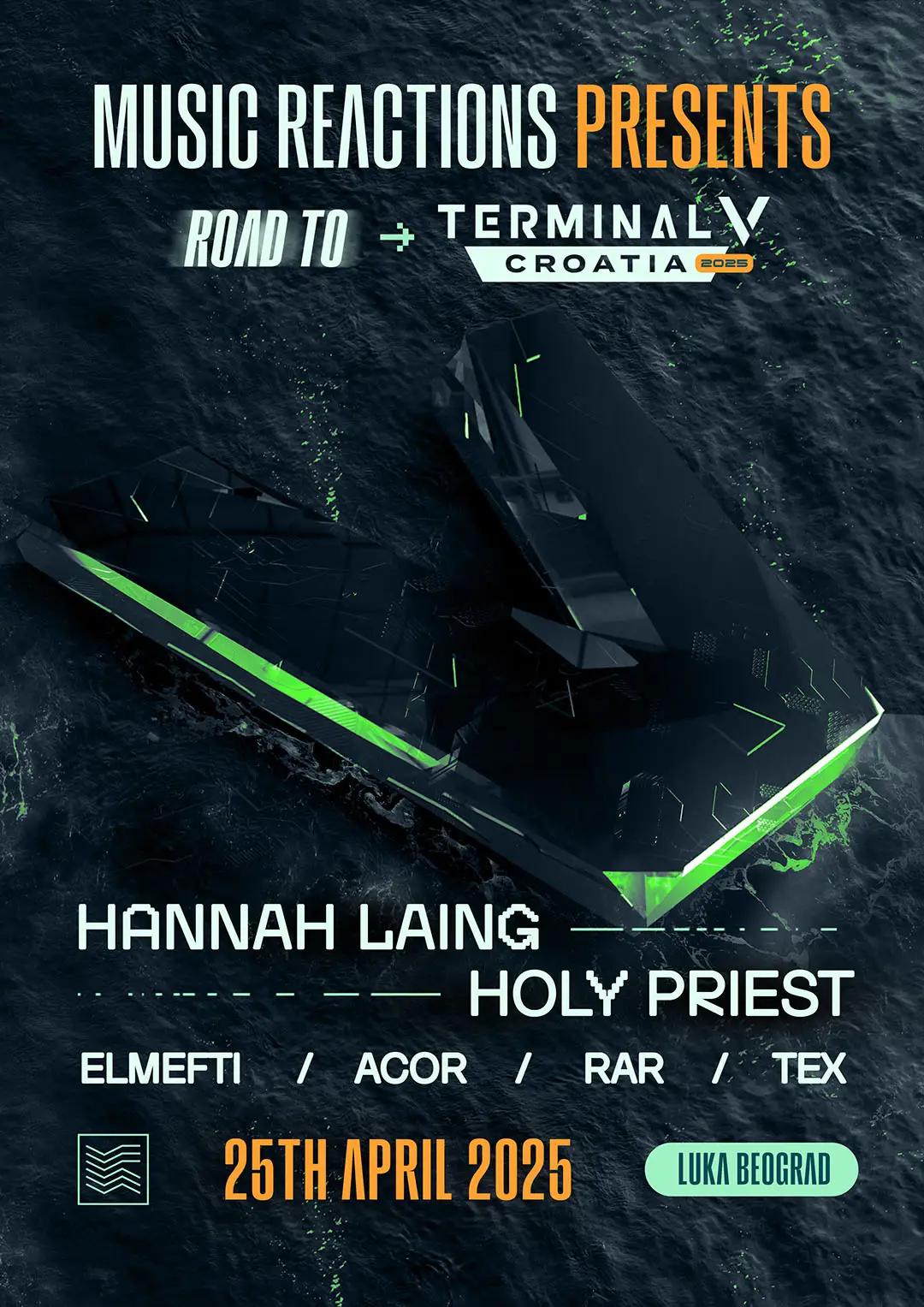 Slika za Music Reactions Presents Road to Terminal V Croatia