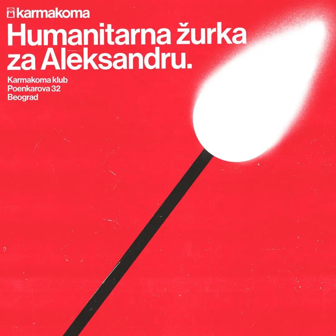 Slika za Humanitarna žurka za Aleksandru
