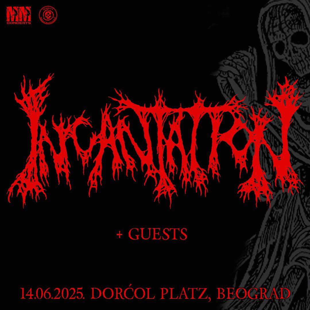 Flajer za Incantation (USA)