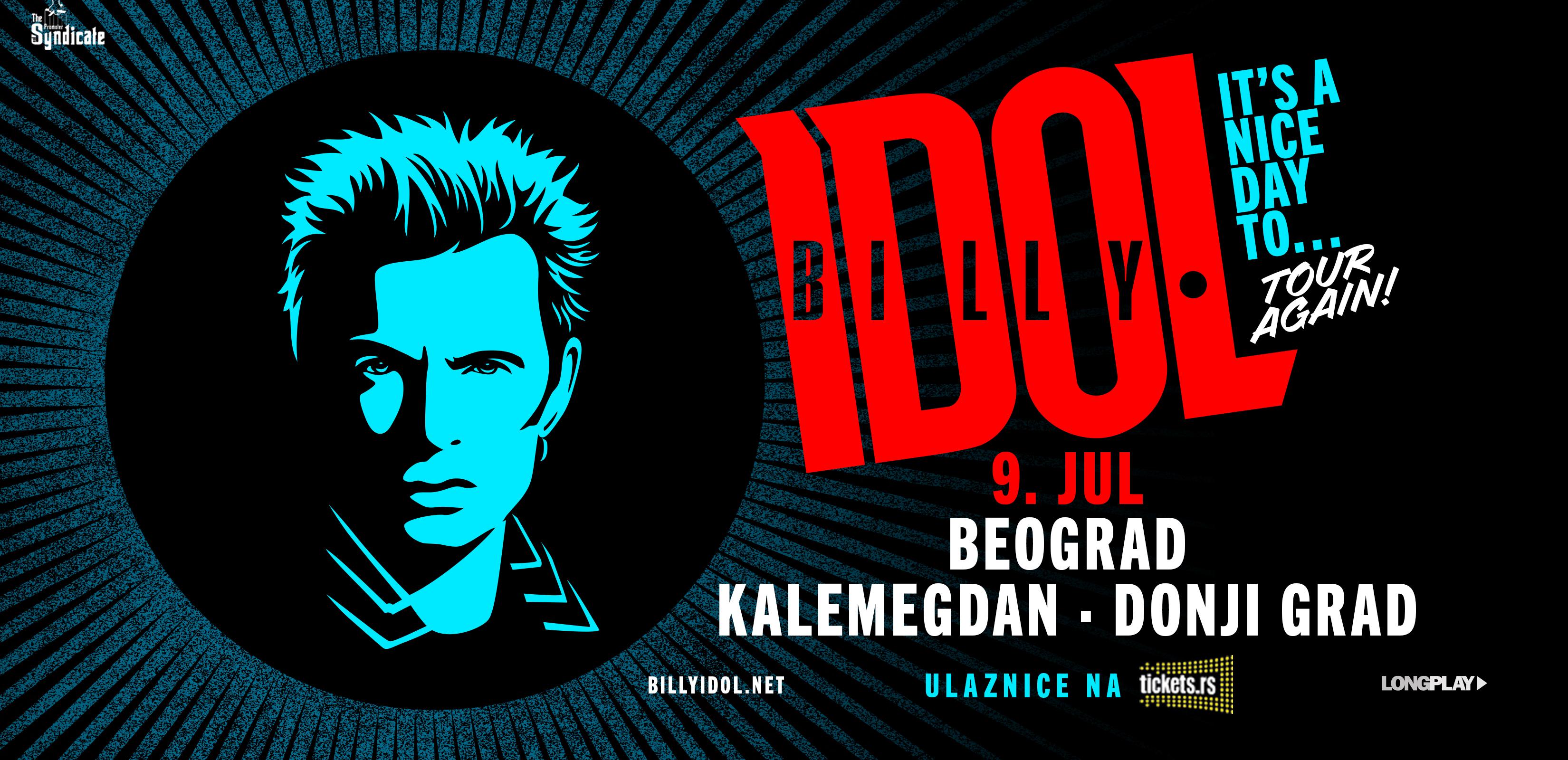 Flajer za Billy Idol (UK)