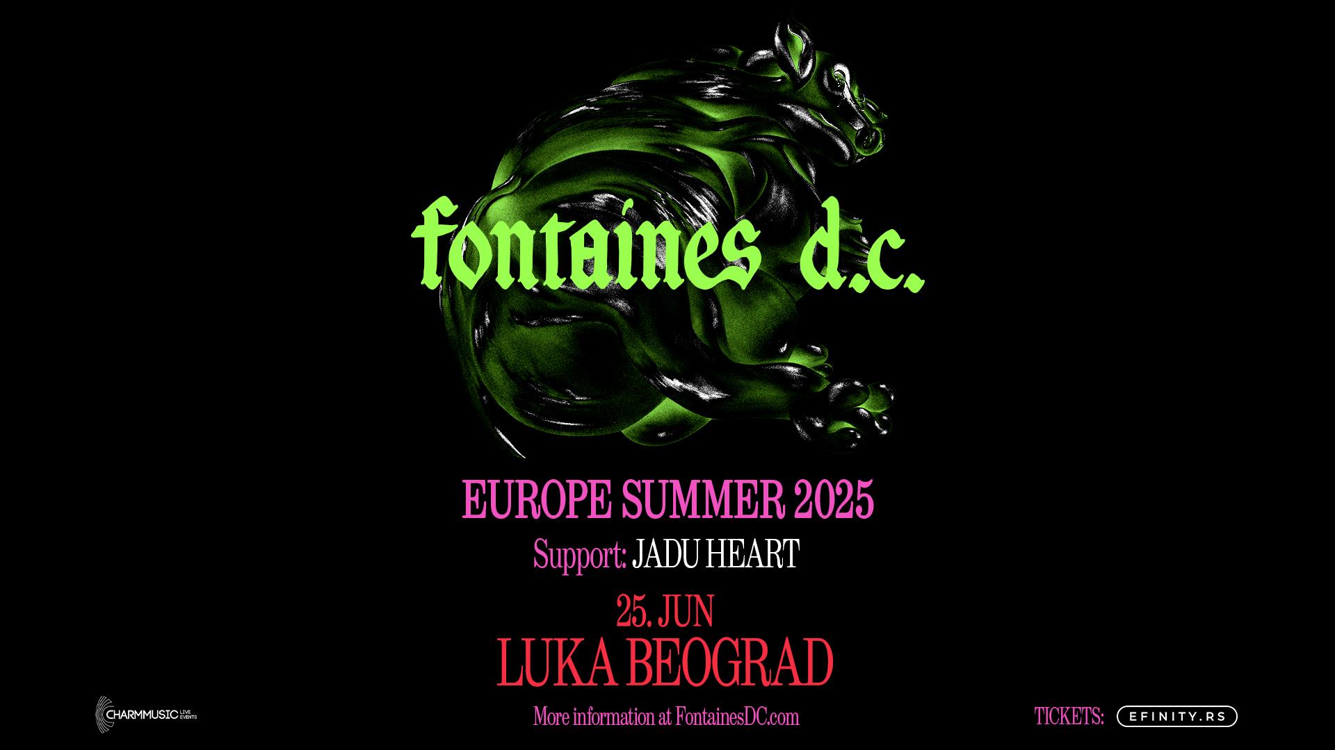 Flajer za Fontaines D.C. (IRL)