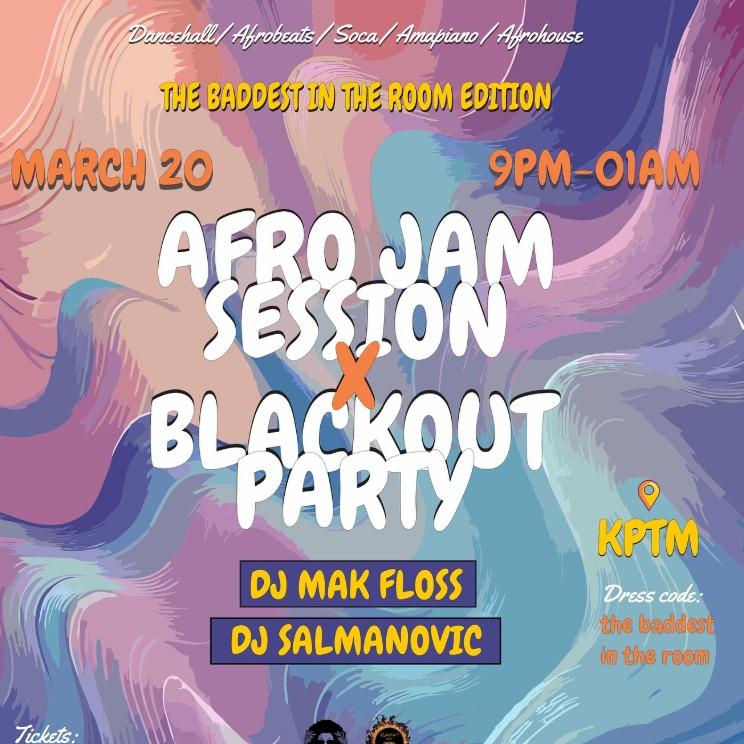 Slika za AfroJamSession x Blackoutparty
