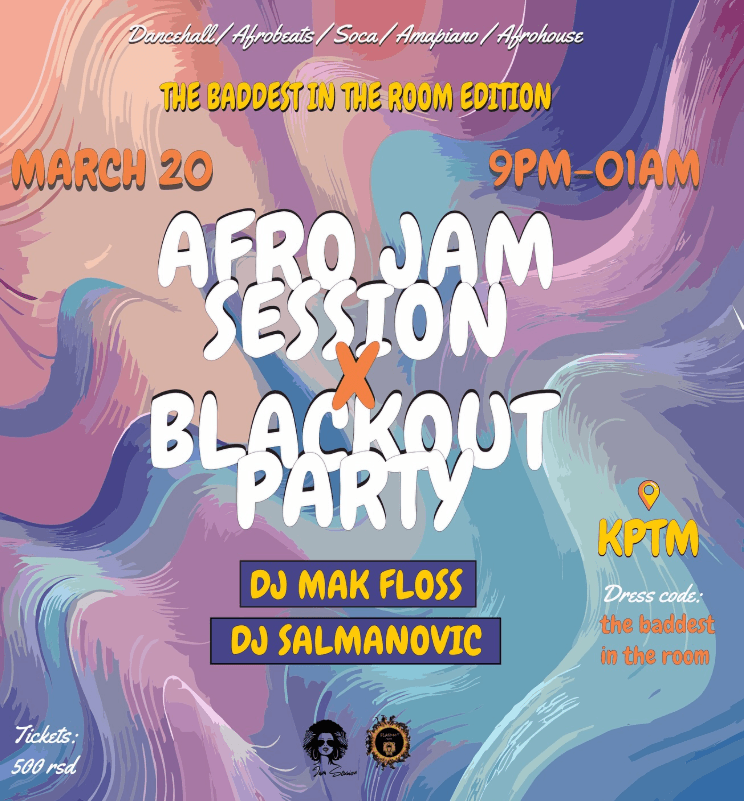 Slika za AfroJamSession x Blackoutparty