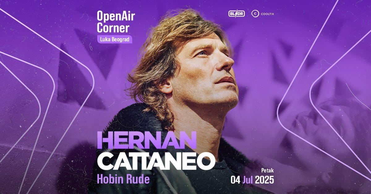Flajer za OpenAir Corner: Hernan Cattaneo
