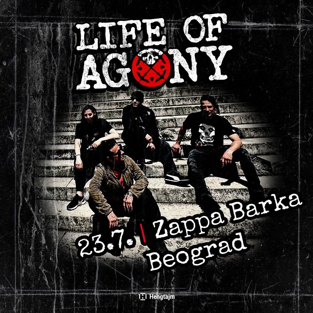 Flajer za Life of Agony (USA)