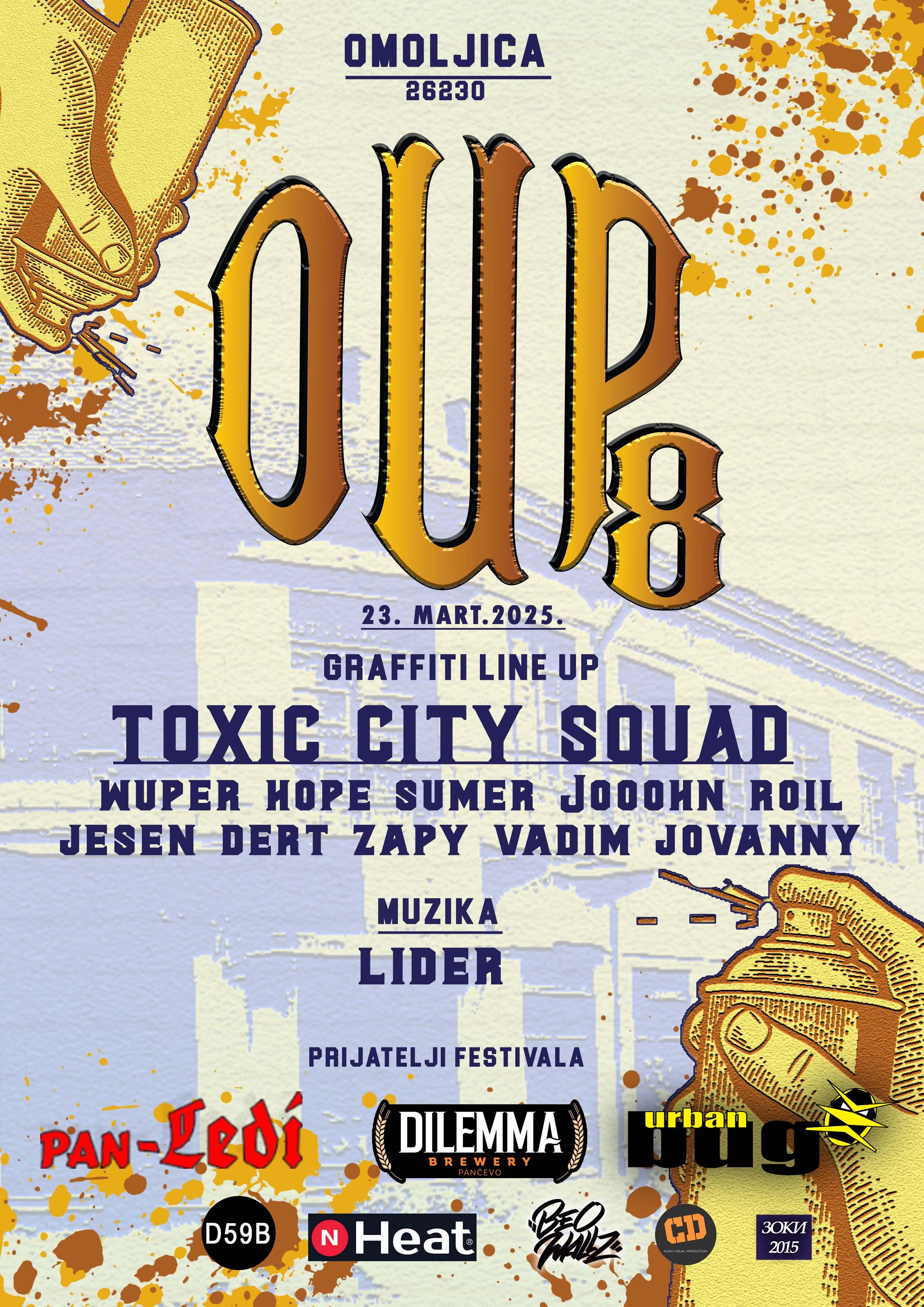 Slika za Oup8: Grafiti i Street Art Festival