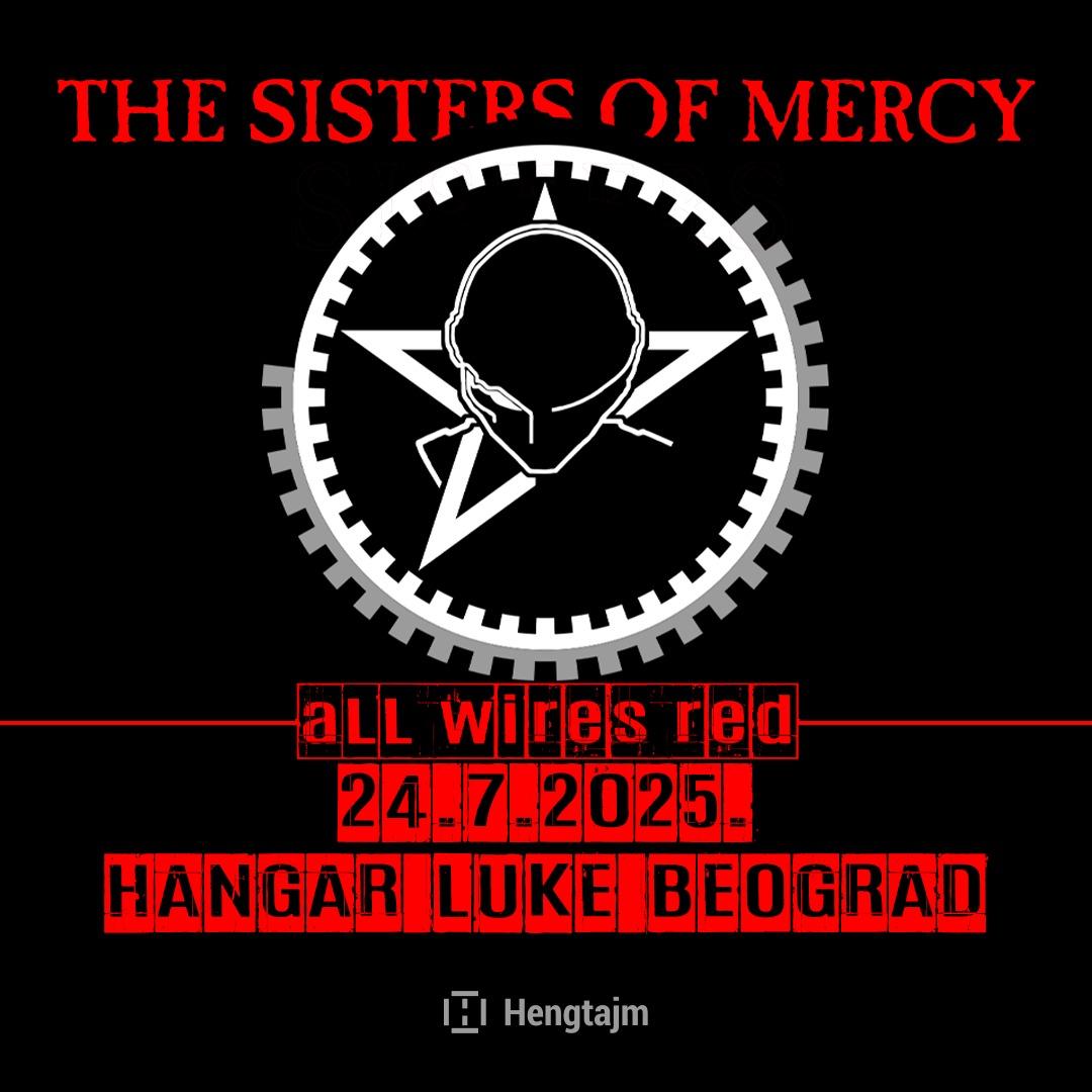 Flajer za The Sisters of Mercy (UK)