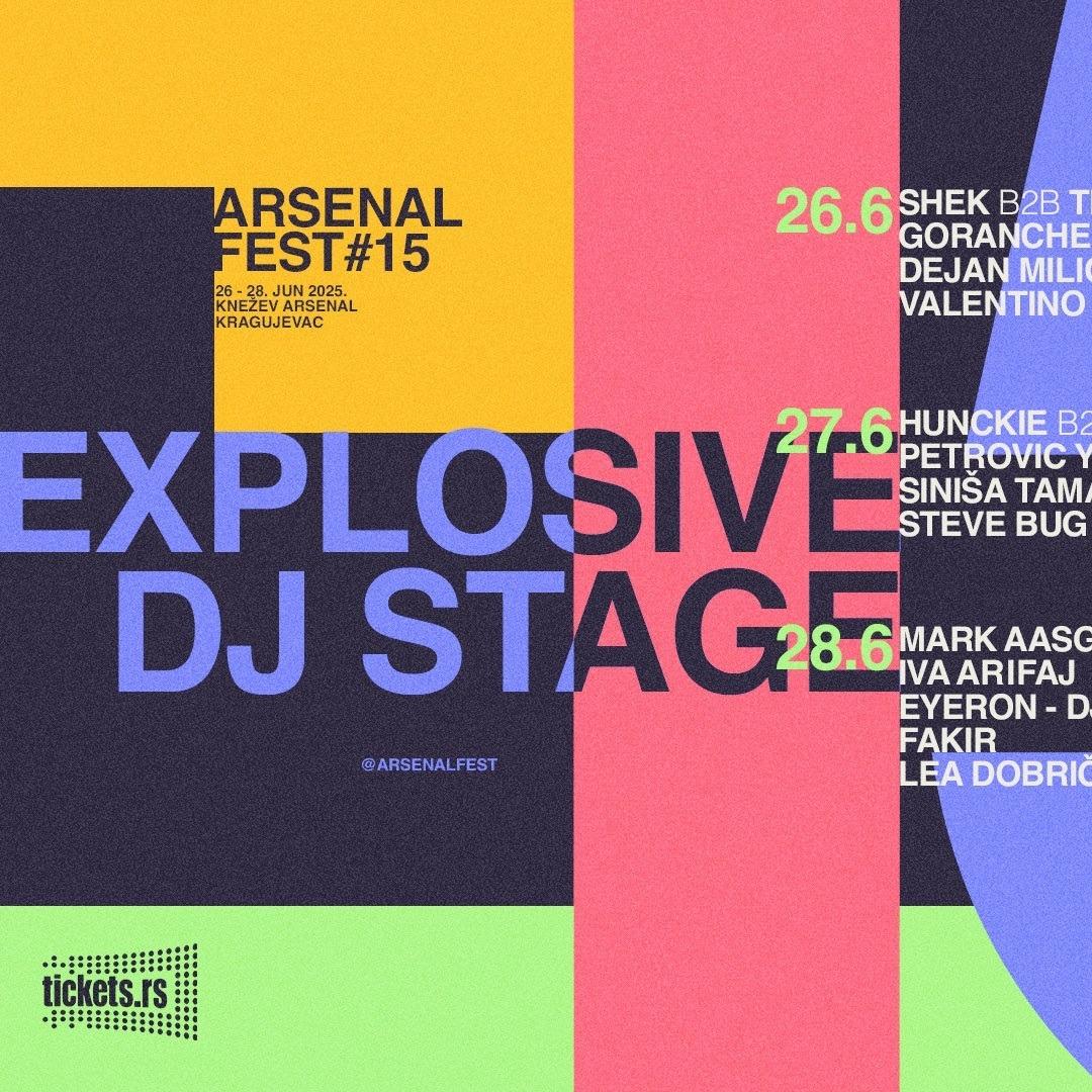 Arsenal Fest 2025: Explosive DJ stage