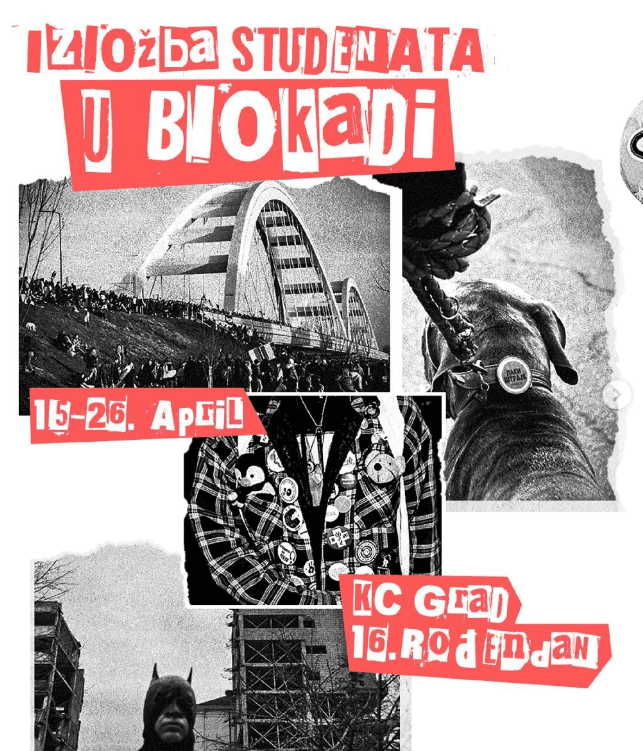 Slika za Studenti u blokadi x KC Grad