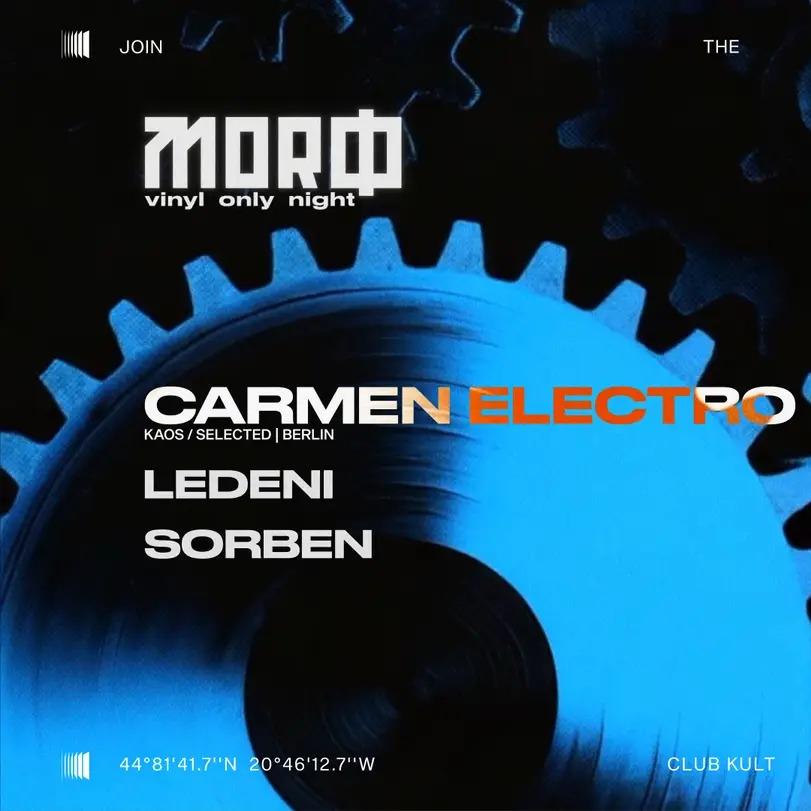 Slika za MORФ x KULT pres. Carmen Electro (FIN)