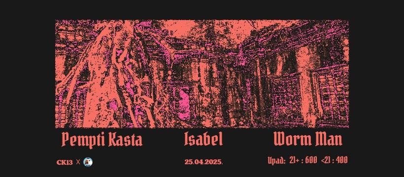 Slika za Worm Man + Pempti Kasta (GR) + Isabel