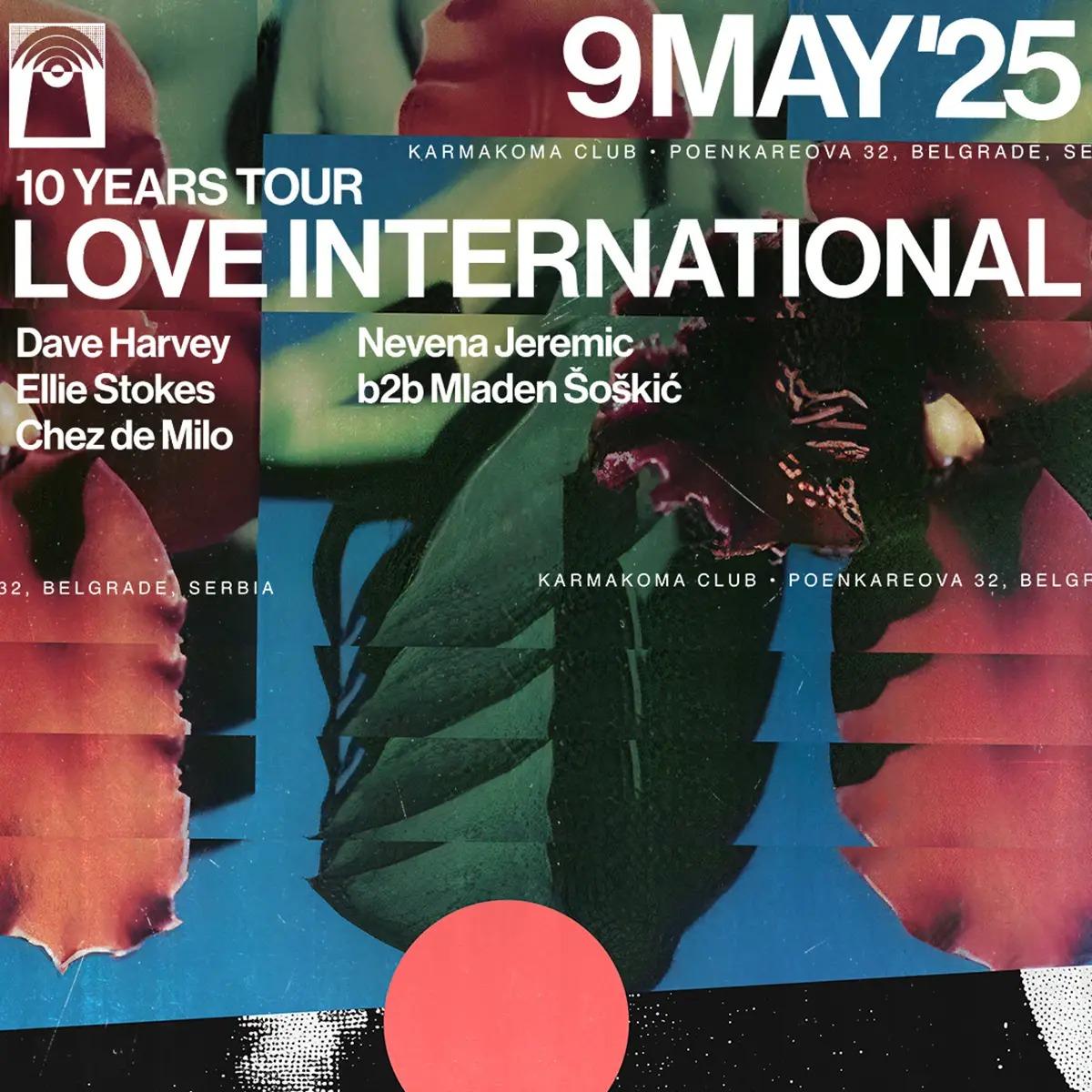 Slika za Love International's 10 year tour