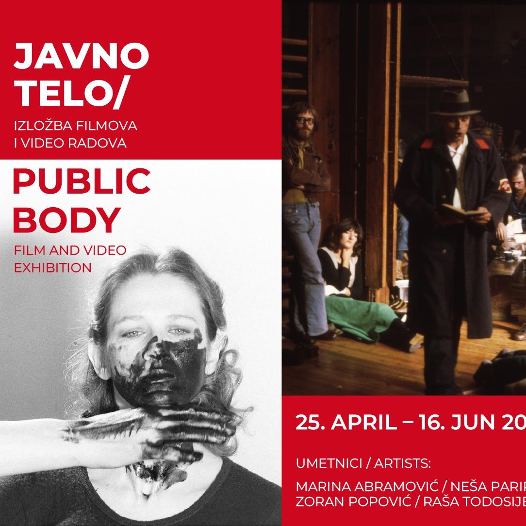 Izložba filmova i video radova: Javno telo