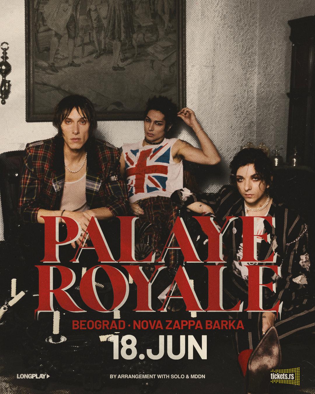 Flajer za Palaye Royale (USA)
