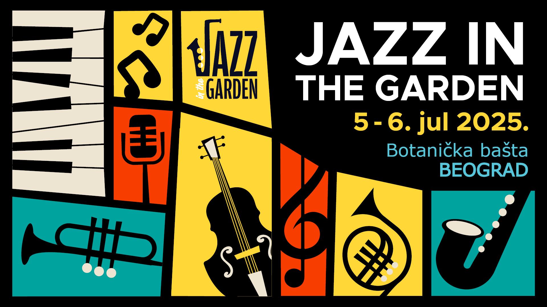 Flajer za Jazz in the Garden