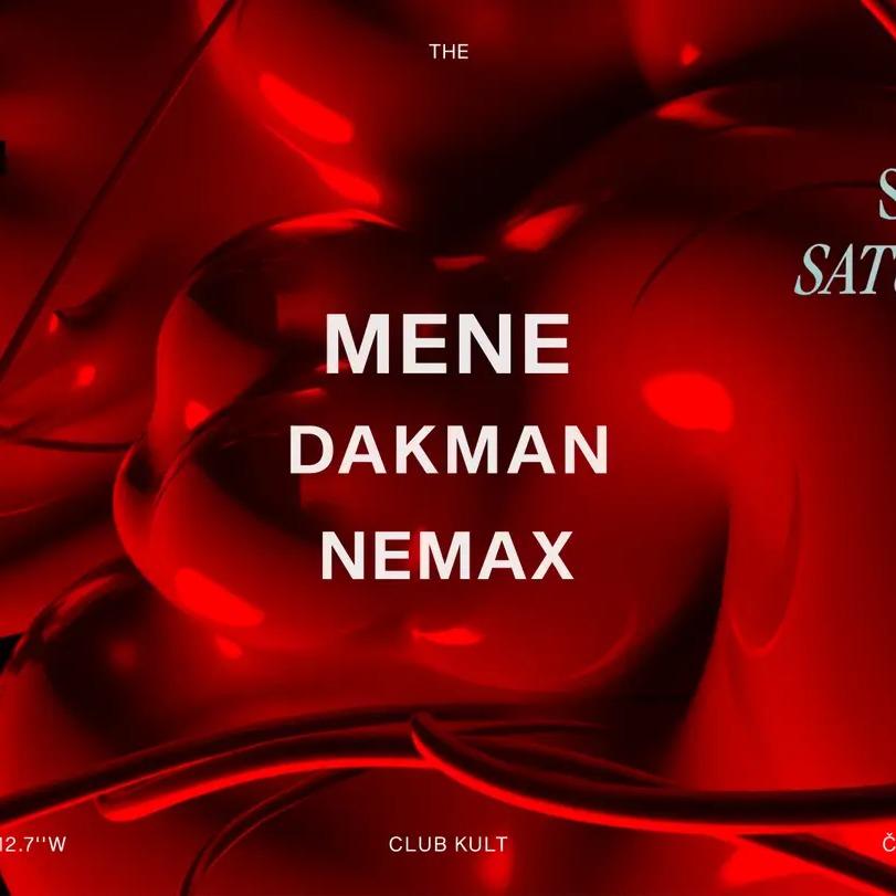 Slika za Sacred Saturday x Mene, Dakman, Nemax