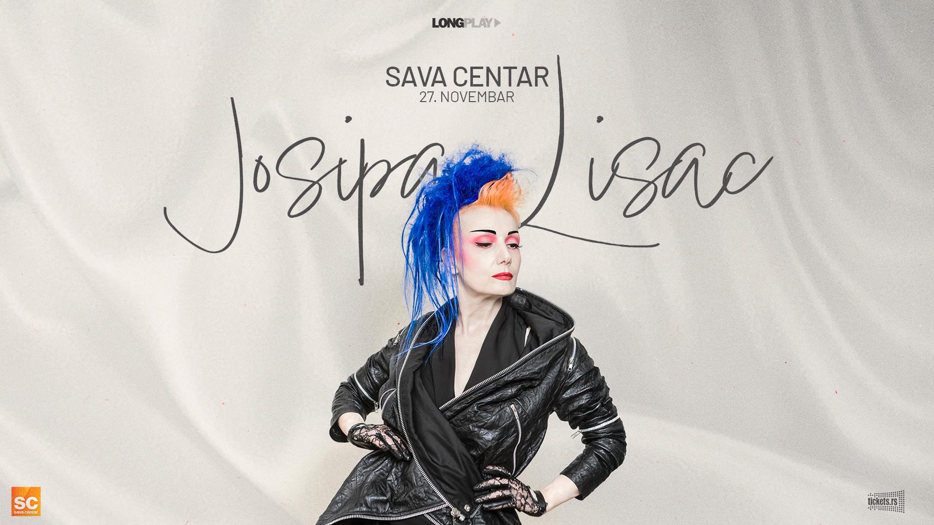 Flajer za Josipa Lisac (CRO)
